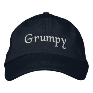 Gorra Bordada Sombrero de béisbol con bordado gruñón