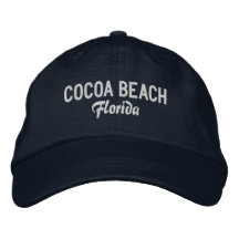 Sombrero de béisbol con cubierta de Cocoa Beach Fl