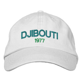 Gorra Bordada Sombrero de béisbol de Djibouti 1977