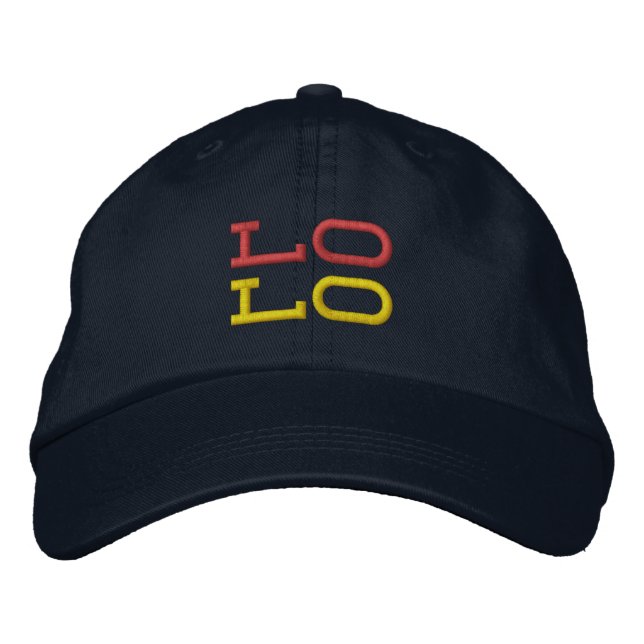Gorra Bordada Sombrero de béisbol de Lolo (Anverso)