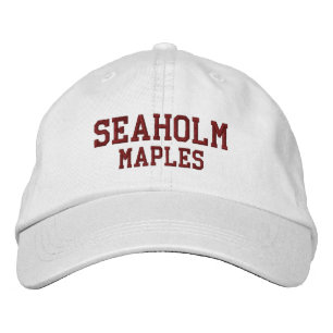 Gorra Bordada Sombrero de Béisbol Embrogado en Escuela Secundari