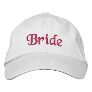 Gorra Bordada Sombrero de béisbol para novias