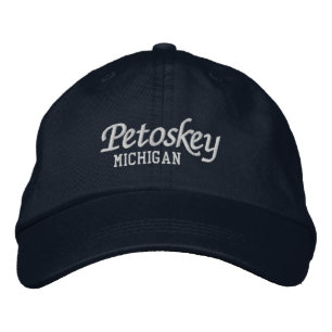 Gorra Bordada Sombrero de béisbol para Petoskey Michigan