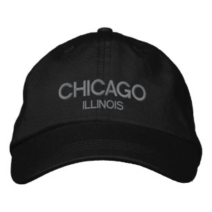 Gorra Bordada Sombrero de béisbol Personalizado de Chicago