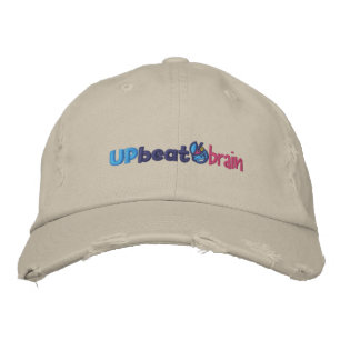 Gorra Bordada Sombrero de béisbol UpbeatBrain con problemas