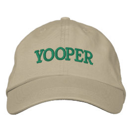 Gorra Bordada Sombrero de béisbol "Yooper"