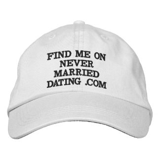 Gorra Bordada Sombrero de citas para solteros