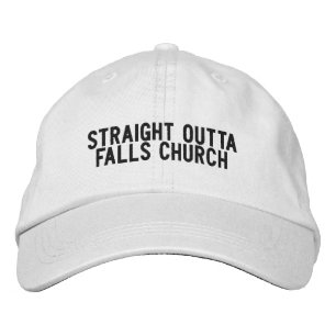 Gorra Bordada Sombrero de Falls Church Virginia
