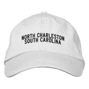 Gorra Bordada Sombrero de North Charleston, Carolina del Sur