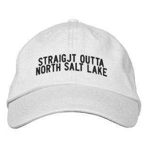 Gorra Bordada Sombrero de North Salt Lake Utah