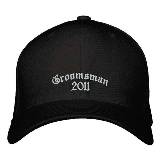 Gorra Bordada Sombrero de Padrino (Anverso)