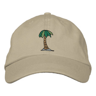 Gorra Bordada Sombrero de Palma
