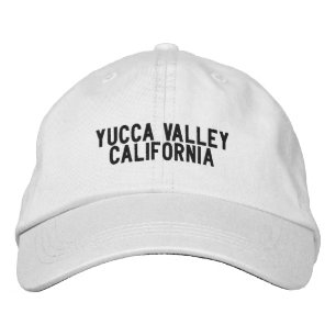 Gorra Bordada Sombrero de Yucca Valley California