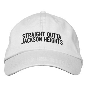 Gorra Bordada Sombrero Jackson Heights Nueva York