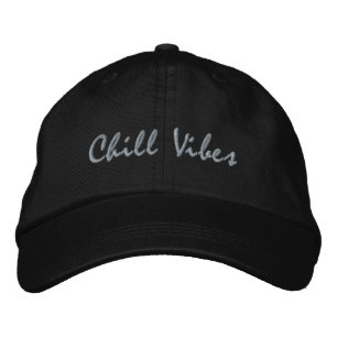 Gorra Bordada Sombrero Negro Ambiente Relajado