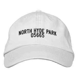 Gorra Bordada Sombrero North Hyde Park Vermont