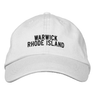 Gorra Bordada Sombrero Warwick Rhode Island