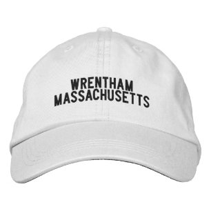 Gorra Bordada Sombrero Wrentham Massachusetts