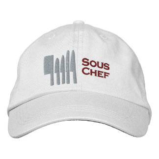 Gorra Bordada Sous-chef Embroidered Cap