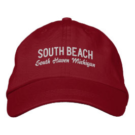 Gorra Bordada South Beach Michigan Embroidered Baseball Hat