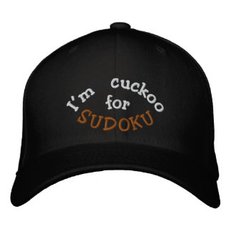 Gorra Bordada Soy cuco por Sudoku