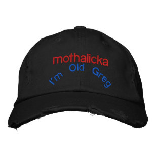 Gorra Bordada Soy el viejo Greg, mothalicka