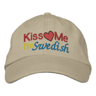 Gorra Bordada Soy sueco por SRF