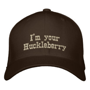 Gorra Bordada Soy tu Huckleberry