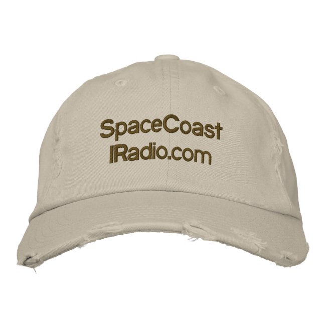 Gorra Bordada SpaceCoastIRadio.com (Anverso)
