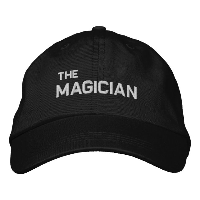 Gorra Bordada Sporting Goods Golf Accessories THE MAGICIAN Style (Anverso)