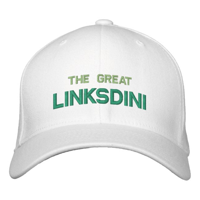 Gorra Bordada Sporting Goods Golf Captura El Gran LINKDINI (Anverso)