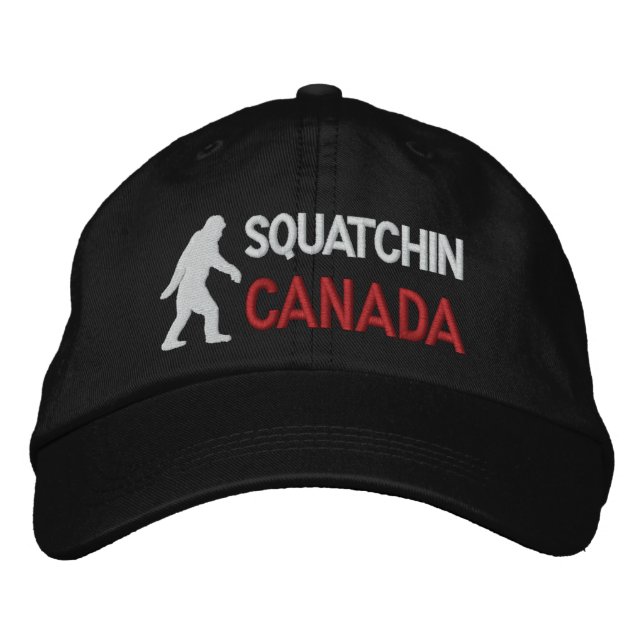 Gorra Bordada Squatchin canada (Anverso)