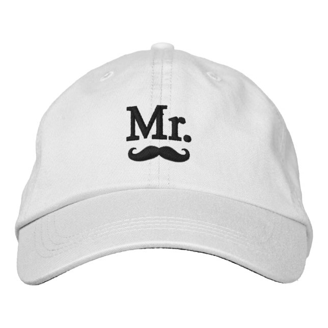 Gorra Bordada Sr. y Sra. Embroidery Embroidered Cap (Anverso)