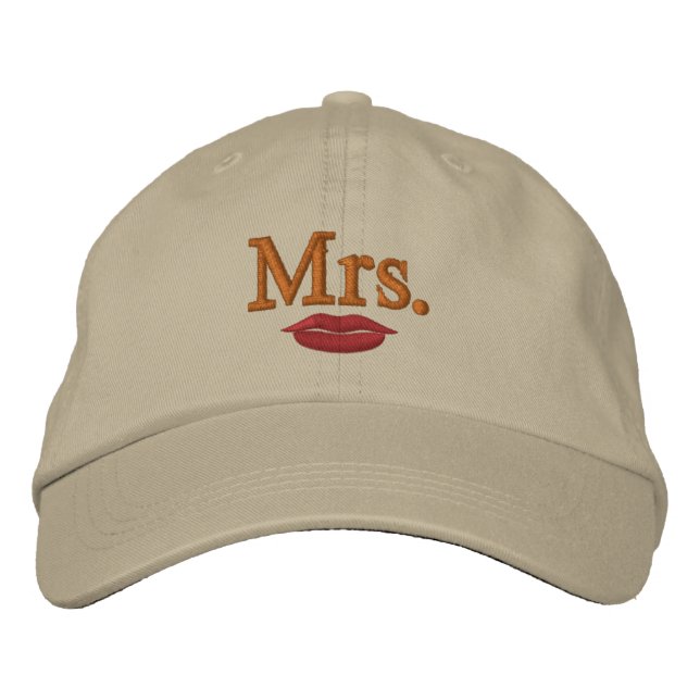 Gorra Bordada Sr. y Sra. Embroidery Embroidered Cap (Anverso)