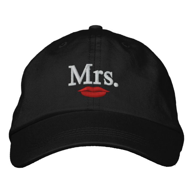 Gorra Bordada Sr. y Sra. Embroidery Embroidered Cap (Anverso)