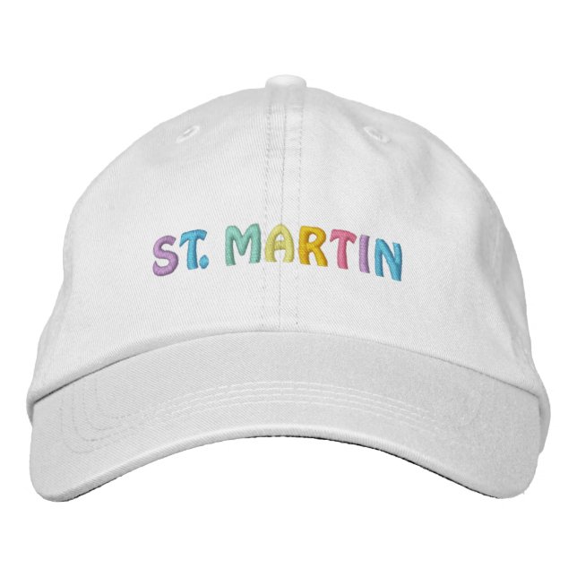 GORRA BORDADA ST. CAPA DE MARTIN (Anverso)