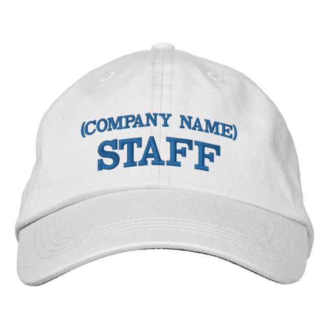 Gorra Bordada STAFF Hat | Custom Embroidered Staff Cap | Team (Anverso)