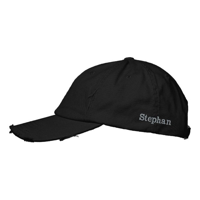 Gorra Bordada "Stephan" nombre en bordado, (Izquierda)