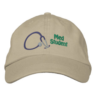 Gorra Bordada Stethoscope Estudiante de Medicina