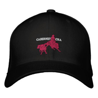 Gorra Bordada Stitch Cabernet CHA Noir Casquette Rosa