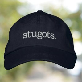 Gorra Bordada Stugots Funny Chiste italiano siciliano de humor