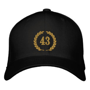 Gorra Bordada Su edad número año Embroidery Bordado Cap
