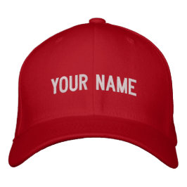 Gorra Bordada (Su Nombre) Tapa Borrada Personalizada