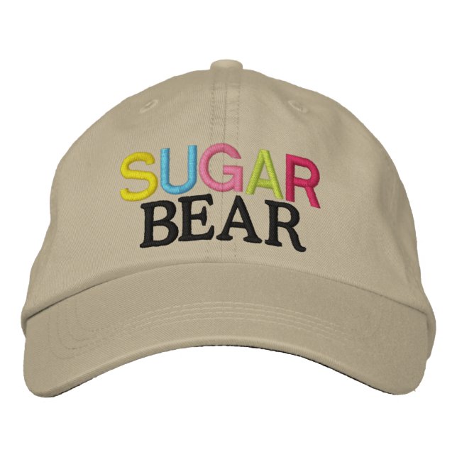 Gorra Bordada Sugar Bear por SRF (Anverso)
