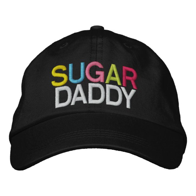 Gorra Bordada Sugar Daddy por SRF (Anverso)