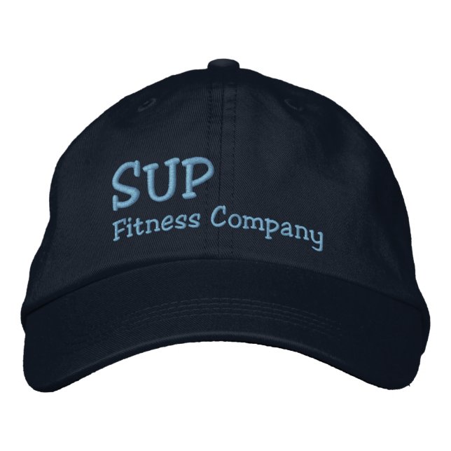 Gorra Bordada SUP Fitness Company (Anverso)