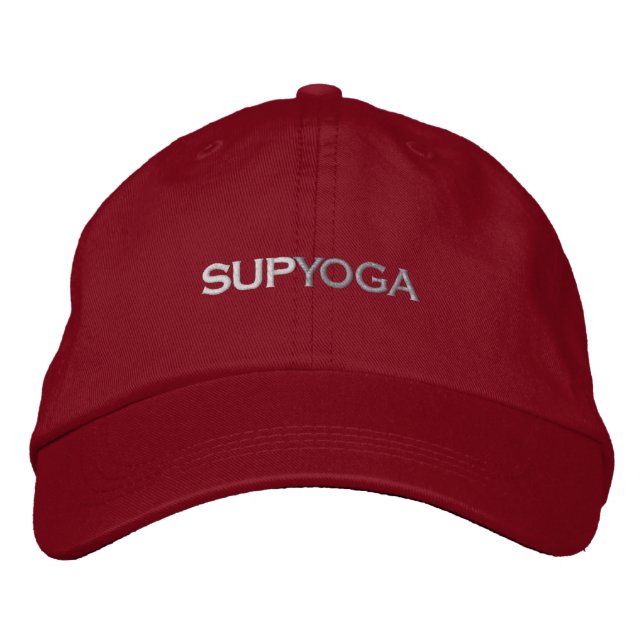 GORRA BORDADA SUP YOGA (Anverso)