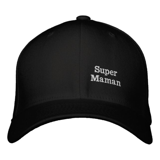 Gorra Bordada Super Maman (Anverso)