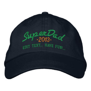 Gorra Bordada Superdad Editar texto y año Super DAD
