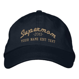 Gorra Bordada Supermamá Editar texto y año Super MOM
